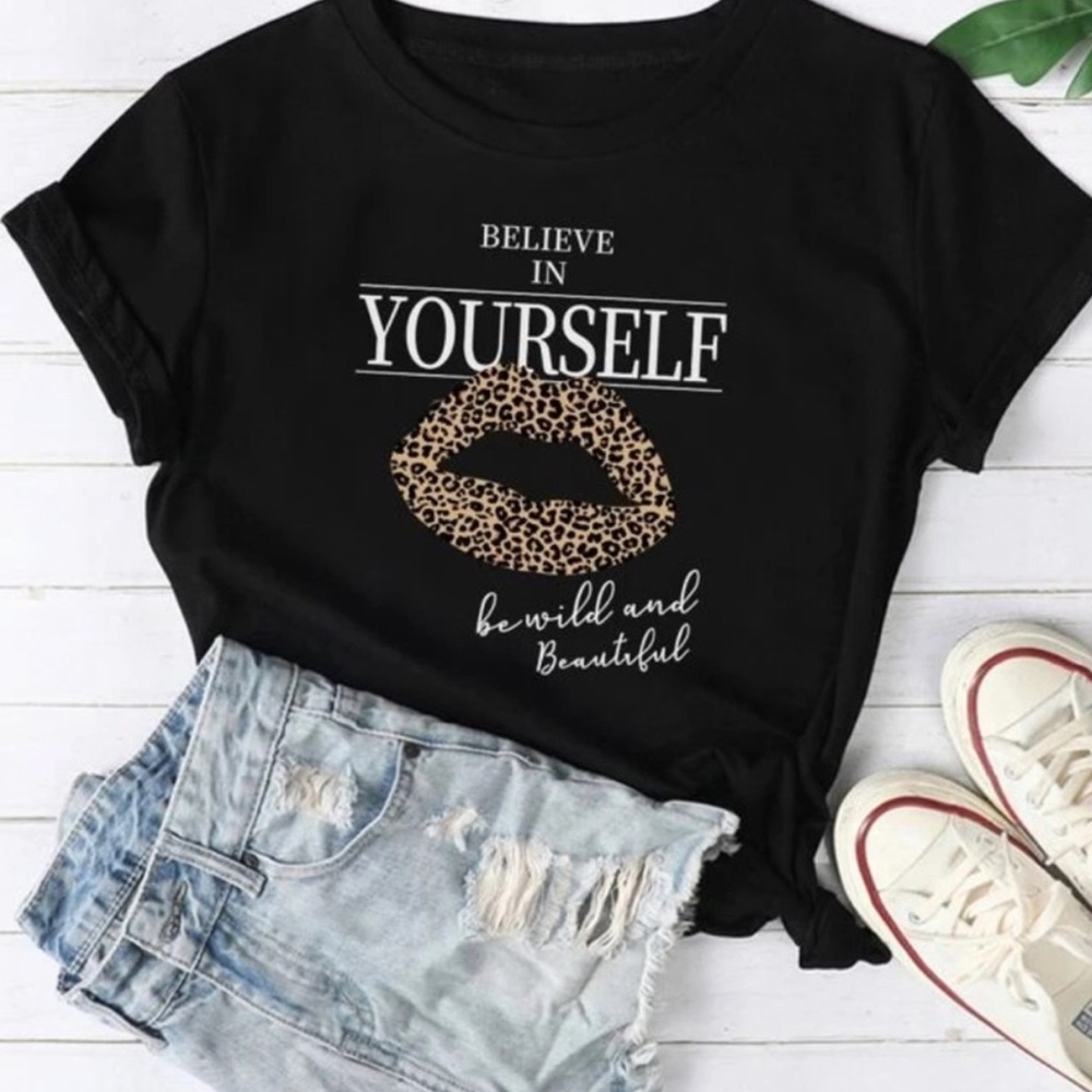 🆕💋 “Believe” Graphic T-Shirt 💋